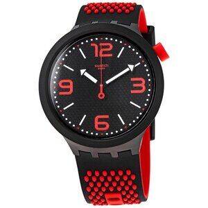 FX04176B NWT Swatch Fashion Men's Quartz Plastic Authentic Watch